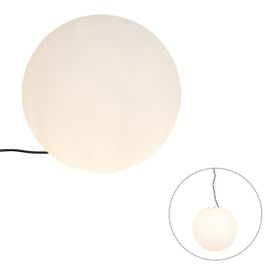 Moderna spoljna lampa bela 45 cm IP65 - Nura