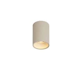 Moderne inbouwspot beige GU10 50mm rond - Deep