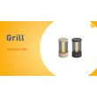 Tischleuchte-für-Aussenbereich-beige-wiederaufladbar-inkl.-Ladestation-IP65---Grill