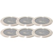 Set-de-6-focos-de-suelo-acero-AR111-orientables-IP65---Delux-Honey