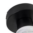 Ceiling-Light-With-Velours-Shade-Blue-with-Gold-20-cm---Combi-Black