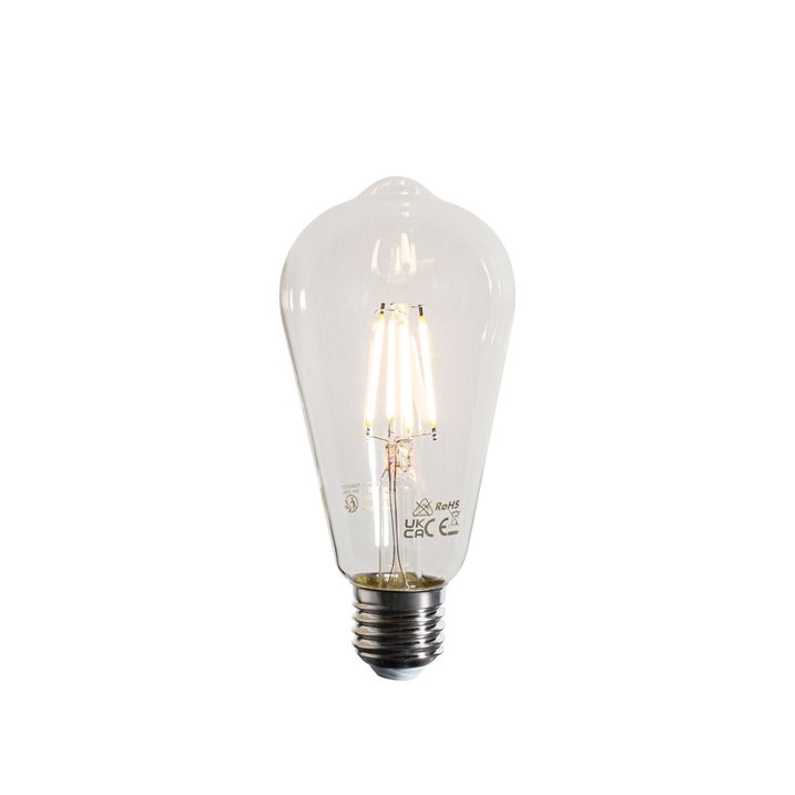 E27 LED Filament Sijalice ST64 Prozirne 4W 470 lm 2700K