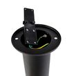Modern-kültéri-lámpa-fekete-40-cm-IP44-LED-del---Roxy