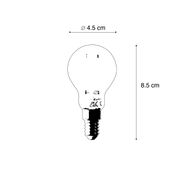 Smartes-E14-LED-Leuchtmittel-P45-Gold-4,9W-470lm-1800-4000K