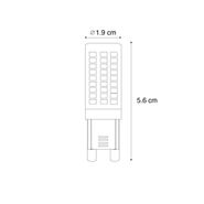 Set-od-5-G9-3-stupanjskih-prigušivih-LED-sijalica-Opal-4.5W-500lm-2700K