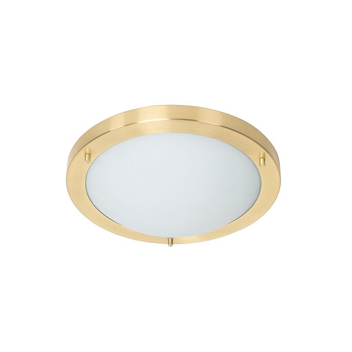 Pametna plafonska lampa zlatna 31 cm IP44 uključujući Wifi A60 - Yuma