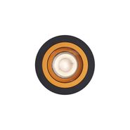 Moderne-innfelt-spotlight-svart-med-gull-roterbar-og-vippbar-IP44---Chuck