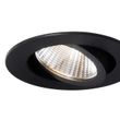 Infälld-spotlight-svart-6,8-cm-inkl.-LED-545-lm-dimbar-IP65---Gaius