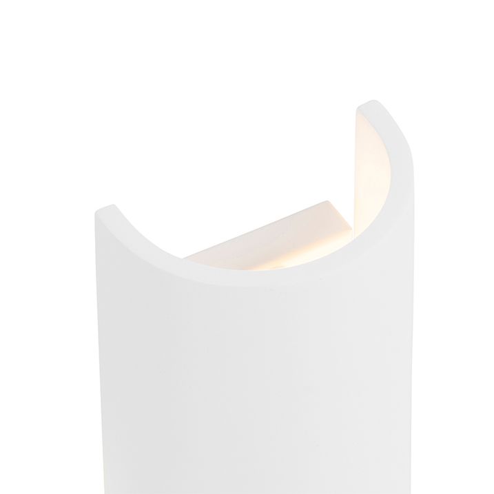 Lampada da parete smart bianca rotonda con Zigbee G9 - Colja Novo