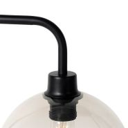 Modern-Table-Lamp-Black-with-Smoke-Lampshade---Maly
