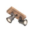 Rustikaler-Strahler-schwarz-mit-Holz-2-Licht-verstellbar---Jelle