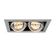 Set-med-6-infällda-spotlights-stål-AR111-justerbar-2-ljus---Oneon