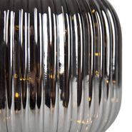 Lampe-de-table-Art-Déco-noire-avec-verre-fumé-avec-cordon-lumineux-E27---Karel