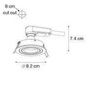 Moderne-inbouwspot-zwart-draaibaar-en-kantelbaar---Rondoo