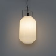 Utendørs-hengelampe-hvit-20-cm-med-støpsel-IP44---Pion
