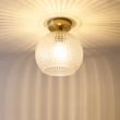 Smart-Art-Deco-stropna-lampa-od-mesinga-uključujući-Wifi-A60---Sphere