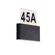 Aplique-de-pared-exterior-negro-con-LED-y-números-de-casa-IP54---Kandi