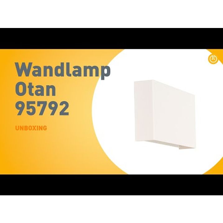 Moderna zidna lampa bela - Otan