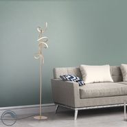 Lampada-da-terra-di-design-in-ottone-con-LED-e-dimmer---Krisscross