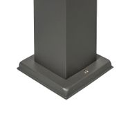Модерна-външна-лампа-45cm-тъмно-сива-с-опал-IP44---Malios