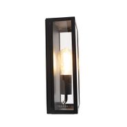 Industriële-buiten-wandlamp-zwart-IP44-met-glas---Rotterdam