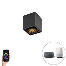 Smart Design Spotlight Black Incl. WiFi GU10 - Qubo Honey