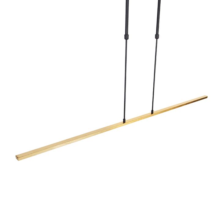 Suspension noire avec or avec LED dimmable - Bold