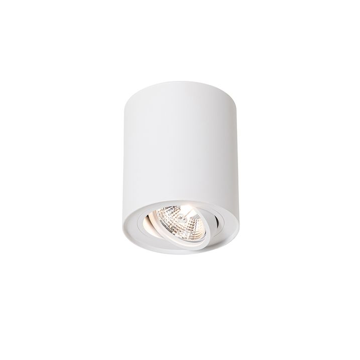 Modern Ceiling Spotlight White Rotatable and Tiltable AR70 - Rondoo Up