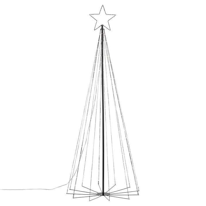 Buiten kerstboom 250cm incl. LED IP44 - Nagi
