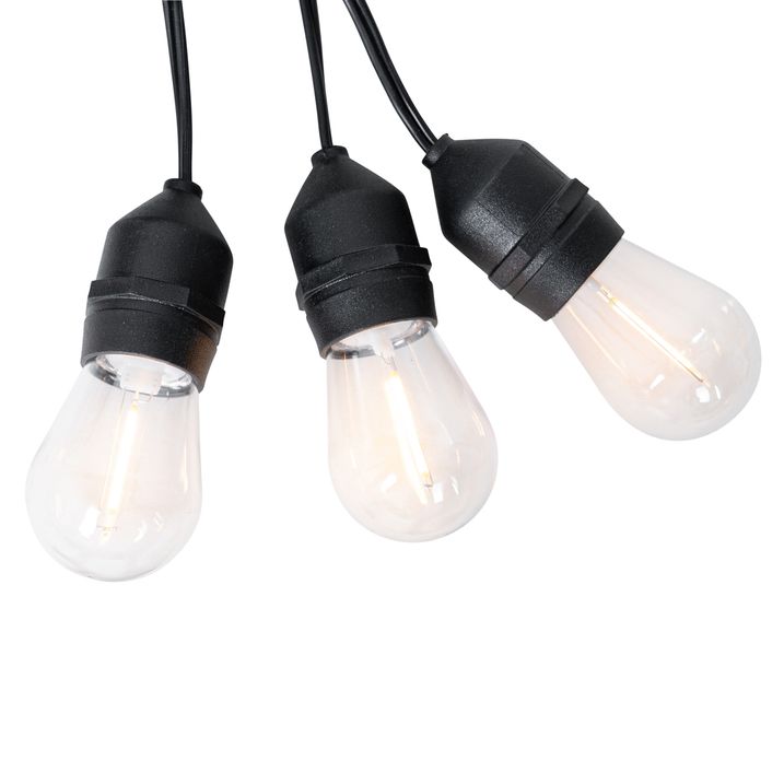 Outdoor-Lichterkette 10 m inkl. LED 10 Lichter Solar - Russell