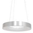 Suspension-design-argent-avec-LED-dimmable---Ringlede