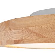 Lampada-da-soffitto-scandinava-in-legno-40cm-incl.-LED-dimmerabile---Pecker