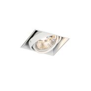 Set-of-6-Recessed-Spotlights-White-GU10-AR70-Trimless---Oneon