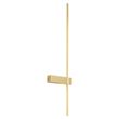 Modern-Wall-Lamp-Brass-75cm-Incl.-LED-IP44---Dial