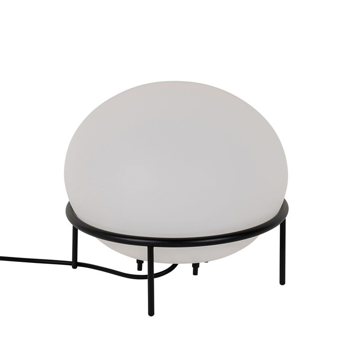 Lampada da tavolo da esterno di design nera - Jannie
