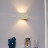 Moderne wandlamp beige G9 vierkant - Transfer