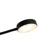 Lampadaire-noir-avec-LED-et-variateur-avec-liseuse---Kelso