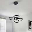 Designová-závěsná-lampa-šedá-včetně-LED-3stupňové-stmívatelné---Frank