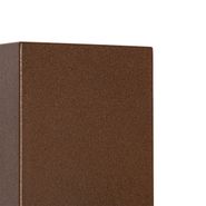 Applique-murale-extérieure-moderne-marron-rouille-en-plastique---Baleno