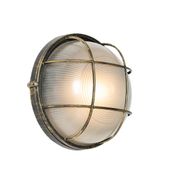 Industriell-utendørs-vegglampe-antikkgull-IP44---Hanneke