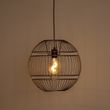 Moderne-hanglamp-zwart-38-cm---Sphaera