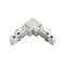 L-Connector Track White 1-Phase - Slimline