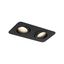 Afgeronde-inbouwspot-zwart-GU10-50mm-draai--en-kantelbaar-IP44-2-lichts---Alberto