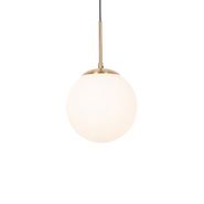 Art-Deco-Pendant-Lamp-Gold-with-Opal-Glass---Flore