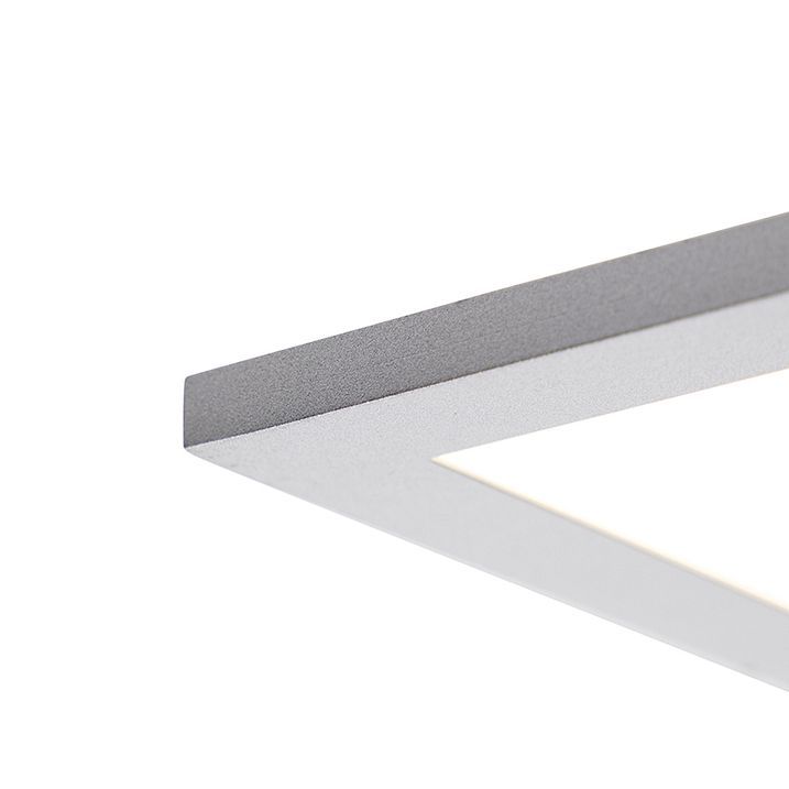 Nowoczesna lampa sufitowa stalowa z wbudowanym LED 80 cm - Liv
