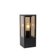 Āra-stāvlampa-melna-ar-dūmu-40-cm-IP44---Charlois