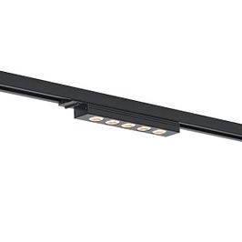 Lámpara de techo negra moderna para sistema de riel monofásico 5W 370 lm 3000K - Iconic Tsiri