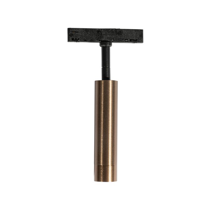 Modern Spotlight Dark Bronze for 1-Phase Track System - Slimline Uzzy