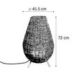 Stmívatelná-ratanová-stojací-lampa-IP65-s-dálkovým-ovládáním---Saona