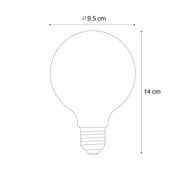 5er-Set-E27-Dimmbare-LED-Glühbirnen-G95-Braun-4W-120-lm-1800K